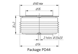 Rectifier diode dimensions