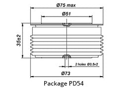 Rectifier diode dimensions
