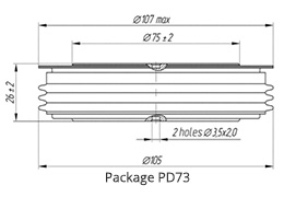 Rectifier diode dimensions