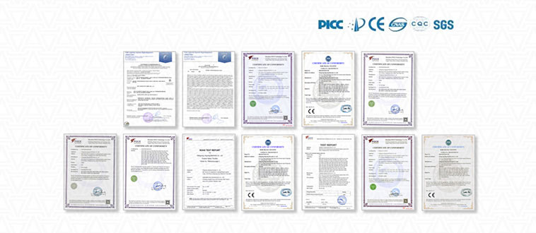 Certificates