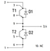 IGBT 모듈 FF450R33T3E3_B5의 토폴로지