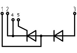 사이리스터 다이오드 모듈 MT/D3-540-18-A2