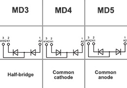 다이오드 모듈 MD5-800-44-D