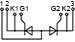 Connection diagram of thyristor module MT5-160