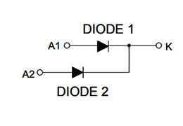 단일 다이오드 모듈의 회로도 ND4410250E